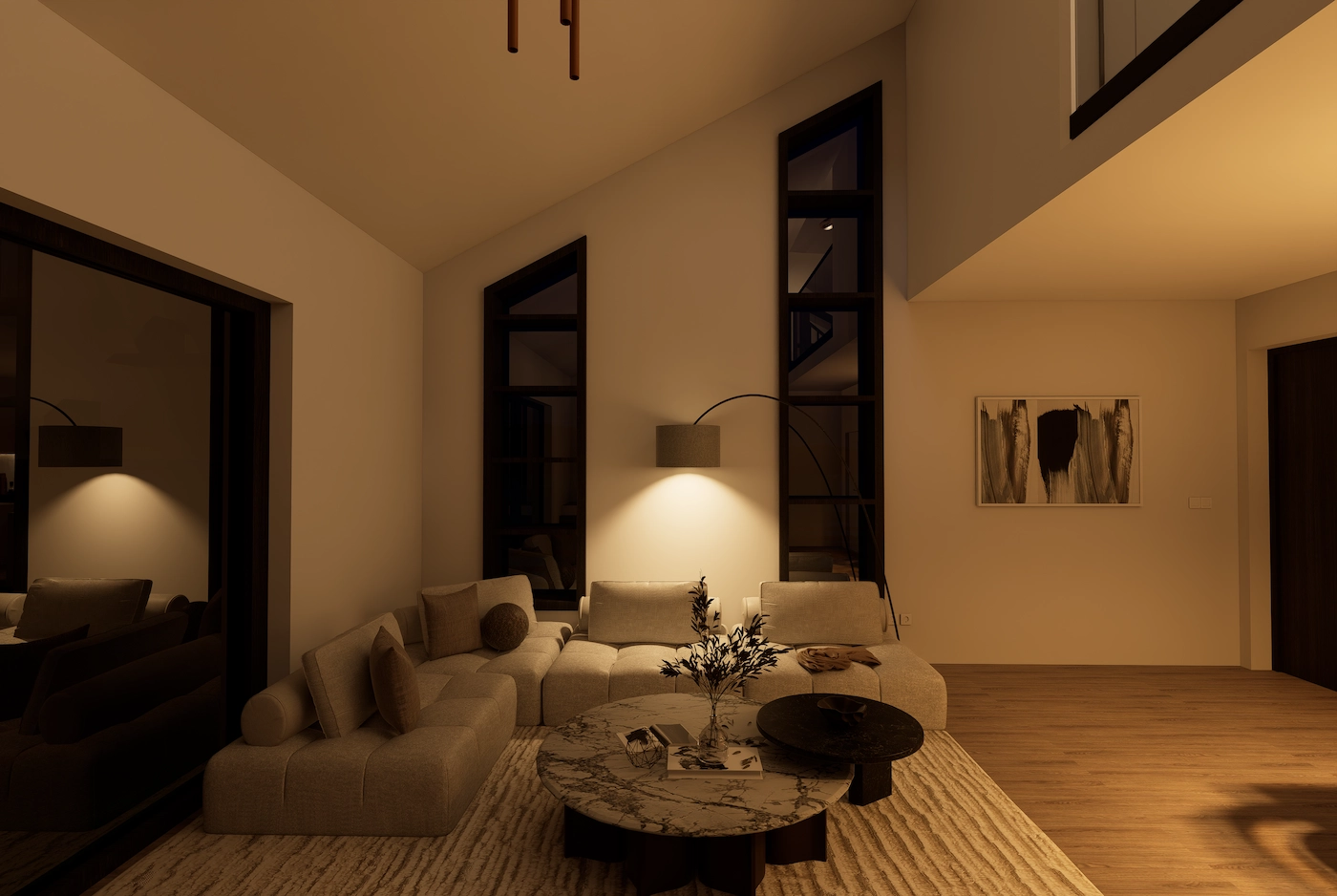 Moderni minimalizam kuće u Zagrebu